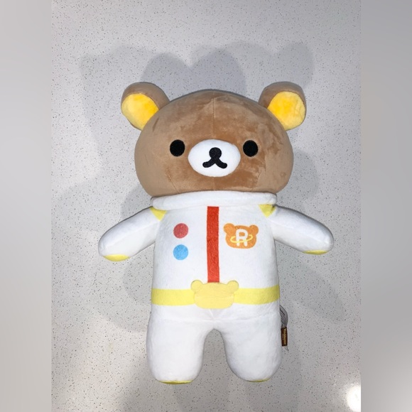 Authentic San-X Rilakkuma Astronaut Bear in White Space Suit - Picture 2 of 8